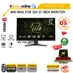 [ผ่อน 0% 3 ด.]MSI MAG 272F X24 27 INCH MONITOR (IPS FHD 240Hz)/ประกัน 3 Years/BY ITSTORE-ONLINE
