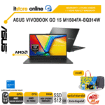 ASUS VIVOBOOK GO 15 M1504FA-BQ314W / Ryzen 3 7320U/ประกัน 2 YEARS Onsite service+ 1Y Perfect warranty/BY ITSTORE-ONLINE