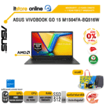 [ผ่อน 0% 10 ด.]ASUS VIVOBOOK GO 15 M1504FA-BQ516W /Ryzen™ 5 7520U /ประกัน 2 YEARS Onsite service+ 1Y Perfect warranty/BY ITSTORE-ONLINE