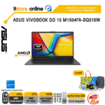 ASUS VIVOBOOK GO 15 M1504FA-BQ516W /Ryzen™ 5 7520U /ประกัน 2 YEARS Onsite service+ 1Y Perfect warranty/BY ITSTORE-ONLINE