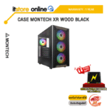 CASE MONTECH XR WOOD BLACK /ประกัน 1 Year/BY ITSTORE-ONLINE