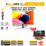 DAHUA 31.5" UHD GAMING MONITOR LM32-GO43A (QD-OLED UHD 165Hz)/ประกัน 3 Years/BY ITSTORE-ONLINE