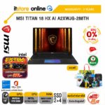 [ผ่อน 0% 10 ด.] MSI TITAN 18 HX AI A2XWJG-288TH /Ultra 9 285HX  /ประกัน 3 Years/BY ITSTORE-ONLINE