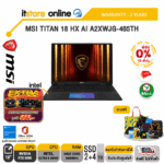 [ผ่อน 0% 10 ด.]  MSI TITAN 18 HX AI A2XWJG-465TH /Ultra 9 285HX /ประกัน 3 Years/BY ITSTORE-ONLINE