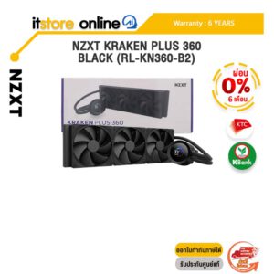 [ผ่อน 0% 6 ด.]NZXT KRAKEN PLUS 360 BLACK (RL-KN360-B2) /ประกัน 6 Years/BY ITSTORE-ONLINE