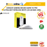[ผ่อน 0% 3 ด.] CORSAIR GAMING MOUSE SABRE V2 PRO ULTRALIGHT WIRELESS WHITE (CH-931G001-WW) /ประกัน 2 Years/BY ITSTORE-ONLINE