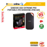 [ผ่อน 0% 10 ด.]SANDISK SSD EXTREME PRO PORTABLE 4TB SDSSDE82-4T00-G25 /ประกัน 5 Years/BY ITSTORE-ONLINE