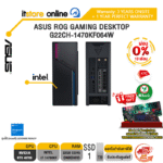 [ผ่อน 0% 10 ด.]ASUS ROG GAMING DESKTOP G22CH-1470KF064W /i7-14700KF/ประกัน 3 Years Onsite + 1 Year Perfect Warranty/BY ITSTORE-ONLINE