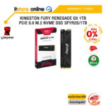 [ผ่อน 0% 6 ด.]KINGSTON FURY RENEGADE G5 1TB PCIE 5.0 M.2 NVME SSD SFYR2S/1TB /ประกัน 5 Years/BY ITSTORE-ONLINE