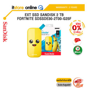 [ผ่อน 0% 3 ด.]EXT SSD SANDISK 2 TB FORTNITE SDSSDE30-2T00-G25F /ประกัน 5 Years/BY ITSTORE-ONLINE