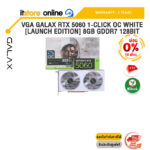 [ผ่อน 0% 10 ด.]VGA GALAX RTX 5060 1-CLICK OC WHITE [LAUNCH EDITION] 8GB GDDR7 128BIT /ประกัน 3 Years/BY ITSTORE-ONLINE