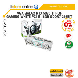 [ผ่อน 0% 10 ด.]VGA GALAX RTX 5070 TI HOF GAMING WHITE PCI-E 16GB GDDR7 256BIT /ประกัน 3 Years/BY ITSTORE-ONLINE