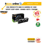 [ผ่อน 0% 10 ด.] VGA INNO3D RTX 5080 X3 GAMING OC 16GB GDDR7 X3DP-HDMI : G50803-16D7X-17603930 /ประกัน 3 Years/BY ITSTORE ONLINE
