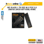 WD BLACK 1 TB SSD M.2 PCIE 5.0 SN8100 (WDS100T1X0M) NVME /ประกัน 5 Years/BY ITSTORE-ONLINE