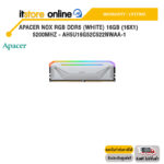 Apacer NOX RGB DDR5 (White) 16GB (16x1) 5200MHz - AH5U16G52C522NWAA-1 /ประกัน LIFETIME
