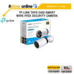 TP-LINK TAPO C420 SMART WIRE-FREE SECURITY CAMERA /ประกัน 2 Years/BY ITSTORE-ONLINE