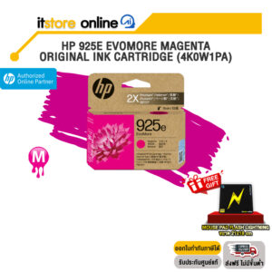 HP 925E EVOMORE MAGENTA ORIGINAL INK CARTRIDGE (4K0W1PA)/BY ITSTORE-ONLINE