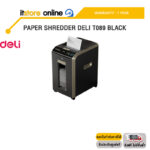 PAPER SHREDDER DELI T089 BLACK /ประกัน 1 Year/BY ITSTORE-ONLINE
