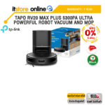 [ผ่อน 0% 6 ด.]TAPO RV20 MAX PLUS 5300PA ULTRA-POWERFUL ROBOT VACUUM AND MOP /ประกัน 1 Year/BY ITSTORE-ONLINE