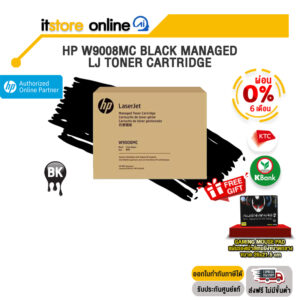 [ผ่อน 0% 6 ด.]HP W9008MC BLACK MANAGED LJ TONER CARTRIDGE/BY ITSTORE-ONLINE