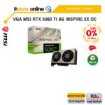 [ผ่อน 0% 10 ด.]VGA MSI RTX 5060 TI 8G INSPIRE 2X OC /ประกัน 3 Years