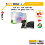 [ผ่อน 0% 10 ด.]VGA MSI RTX 5080 16G EXPERT OC (912-V531-449) /ประกัน 3 Years/BY ITSTORE-ONLINE