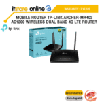 MOBILE ROUTER TP-LINK ARCHER-MR402 AC1200 WIRELESS DUAL BAND 4G LTE ROUTER /ประกัน 3 Years/BY ITSTORE-ONLINE
