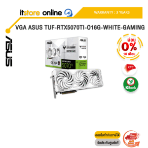 [ผ่อน 0% 10 ด.]VGA ASUS TUF-RTX5070TI-O16G-WHITE-GAMING /ประกัน 3 Years/BY ITSTORE-ONLINE