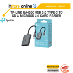 TP-LINK UA430C USB 3.0 TYPE-C TO SD & MICROSD 3.0 CARD READER /ประกัน 2 Years/BY ITSTORE-ONLINE