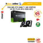 [ผ่อน 0% 10 ด.]VGA MSI RTX 5060 TI 16G VENTUS 2X OC PLUS (912-V535-027) /ประกัน 3 Years/BY ITSTORE-ONLINE