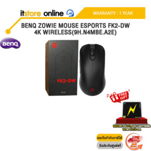 BENQ ZOWIE MOUSE ESPORTS FK2-DW 4K WIRELESS(9H.N4MBE.A2E) /ประกัน 1 Year/BY ITSTORE-ONLINE