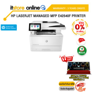 [ผ่อน 0% 10 เดือน]HP LaserJet Managed MFP E42540f Printer/ประกัน 3 Years Onsite/BY ITSTORE-ONLINE
