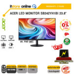 [ผ่อน 0% 3 ด.]ACER LED MONITOR SB242YH1BI 23.8" (VA FHD 100Hz)/ประกัน 3 Years/BY ITSTORE-ONLINE