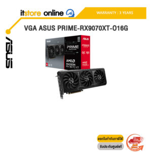 VGA ASUS PRIME-RX9070XT-O16G /ประกัน 3 Years/BY ITSTORE-ONLINE