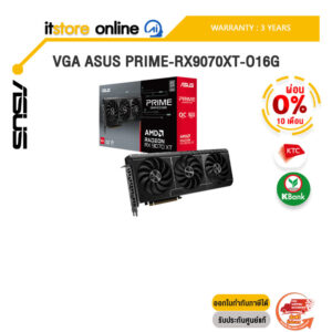 [ผ่อน 0% 10 ด.]VGA ASUS PRIME-RX9070XT-O16G /ประกัน 3 Years/BY ITSTORE-ONLINE