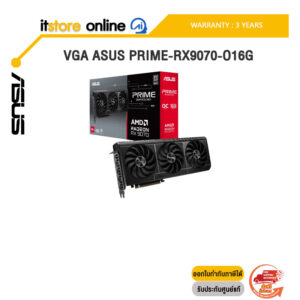 VGA ASUS PRIME-RX9070-O16G /ประกัน 3 Years/BY ITSTORE-ONLINE
