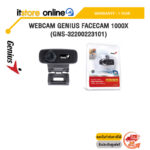 WEBCAM GENIUS FACECAM 1000X (GNS-32200223101) 720p,1MP/BY ITSTORE-ONLINE