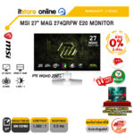 [ผ่อน 0% 6 ด.]MSI 27" MAG 274QRFW E20 MONITOR (IPS WQHD 200Hz)/ประกัน 3 Years/BY ITSTORE-ONLINE
