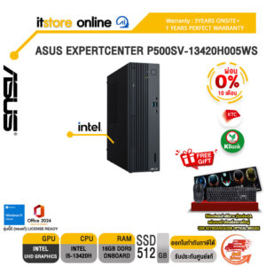 [ผ่อน 0% 10 ด.]ASUS EXPERTCENTER P500SV-13420H005WS /i5-13420H/ประกัน 3 Years Onsite + 1 Year Perfect Warranty/ BY ITSTORE-ONLINE