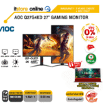 [ผ่อน 0% 10 ด.]AOC Q27G4KD 27" GAMING MONITOR (QD-OLED 2K 500Hz)/ประกัน 3 Years Onsite + BKK ONLY Warranty/BY ITSTORE-ONLINE
