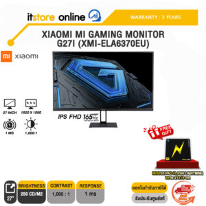 XIAOMI MI GAMING MONITOR G27I (XMI-ELA6370EU) (IPS FHD 165Hz)/ประกัน 3 Years/BY ITSTORE-ONLINE