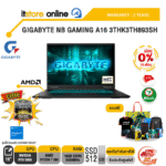 [ผ่อน 0% 10 ด.]GIGABYTE NB GAMING A16 3THK3TH893SH /Ryzen 7 260/ประกัน 2 Years/BY ITSTORE-ONLINE