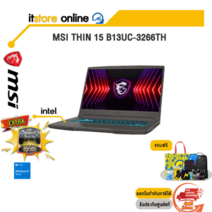 MSI THIN 15 B13UC-3266TH /i5-13420H/ประกัน 2 Years/BY ITSTORE-ONLINE
