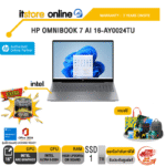 HP OMNIBOOK 7 AI 16-AY0024TU /Ultra 5-225H/ประกัน 3 Years Onsite/BY ITSTORE-ONLINE