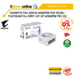[ผ่อน 0% 6 ด.]GIGABYTE PSU AORUS AE850PM PG5 ICE/80+PLATINUM/FULL/WRT-10Y GP-AE850PM PG5 ICE/ประกัน 10 Years/BY ITSTORE-ONLINE