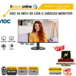 AOC 24 INCH B3 USB-C 24B3CA3 MONITOR (IPS FHD 120Hz)/ประกัน 3 Years ONSITE + BKK ONLY/BY ITSTORE-ONLINE