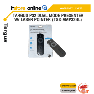 TARGUS P32 DUAL MODE PRESENTER W/ LASER POINTER (TGS-AMP32GL) /ประกัน 1 Year/BY ITSTORE-ONLINE