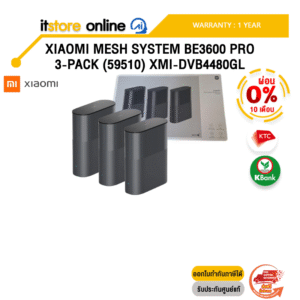 [ผ่อน 0% 10 ด.]XIAOMI MESH SYSTEM BE3600 PRO 3-PACK (59510) XMI-DVB4480GL /ประกัน 1 Year/BY ITSTORE-ONLINE