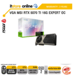 VGA MSI RTX 5070 TI 16G EXPERT OC /ประกัน 3 Years/BY ITSTORE-ONLINE
