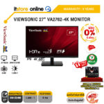 [ผ่อน 0% 6 ด.] VIEWSONIC 27” VA2762-4K MONITOR /IPS 4K/60Hz/ประกัน 3 Years/BY ITSTORE-ONLINE